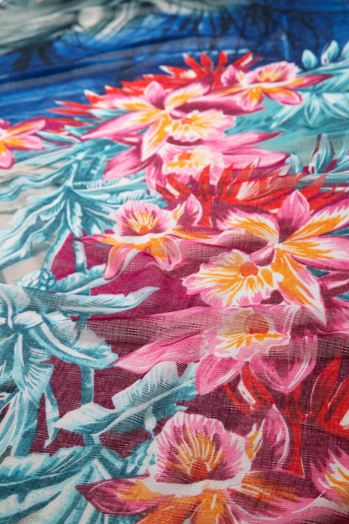 Hawaiian floral foulard | Desigual