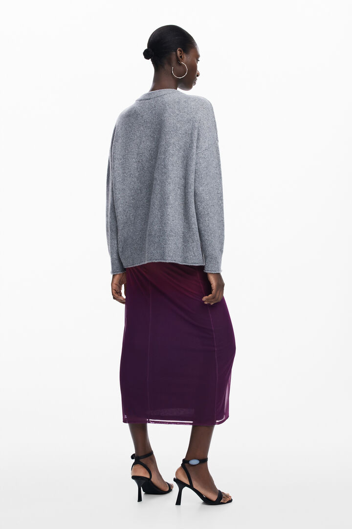 Gray scale sweater | Desigual
