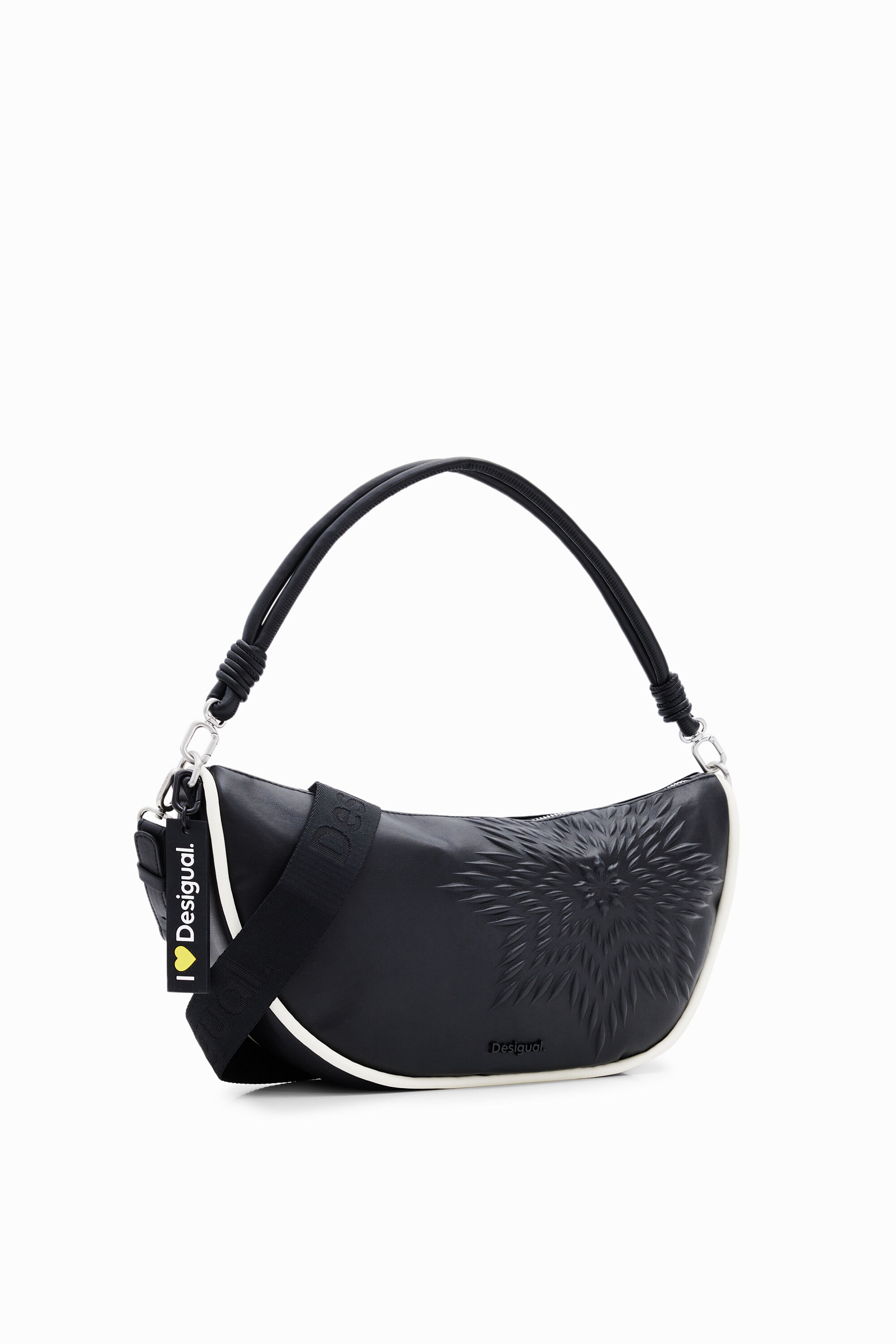 Bolso ovalado M estrella - BLACK - U