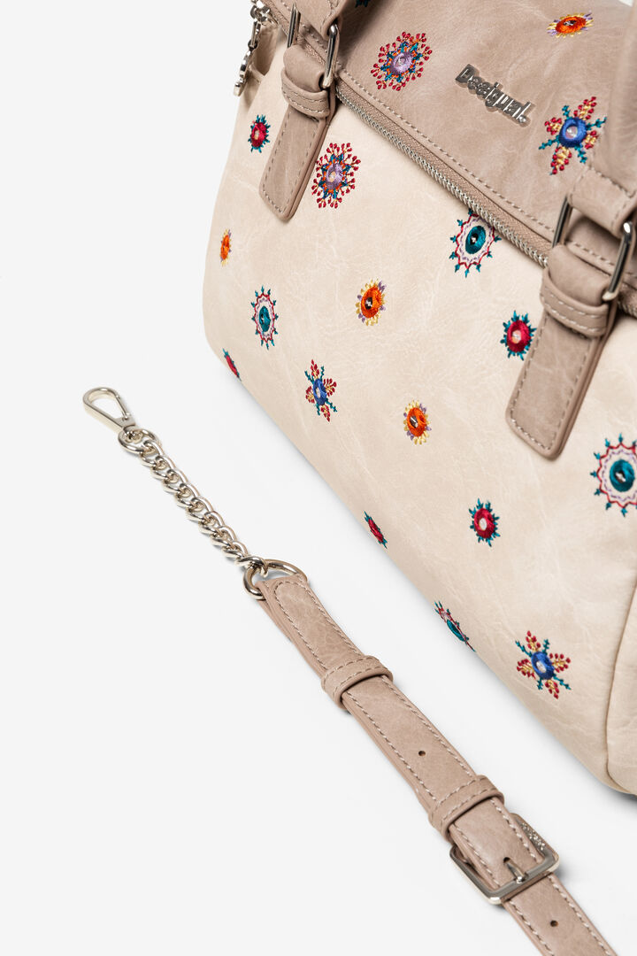 Sac mallette nude Julietta Loverty | Desigual