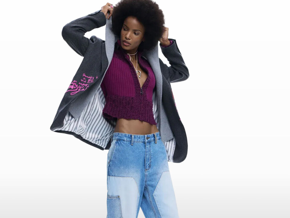 Americana desmontable tricot