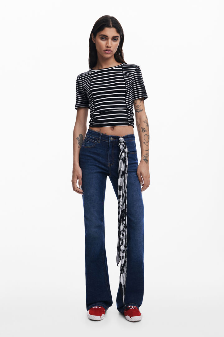Tartan scarf | Desigual