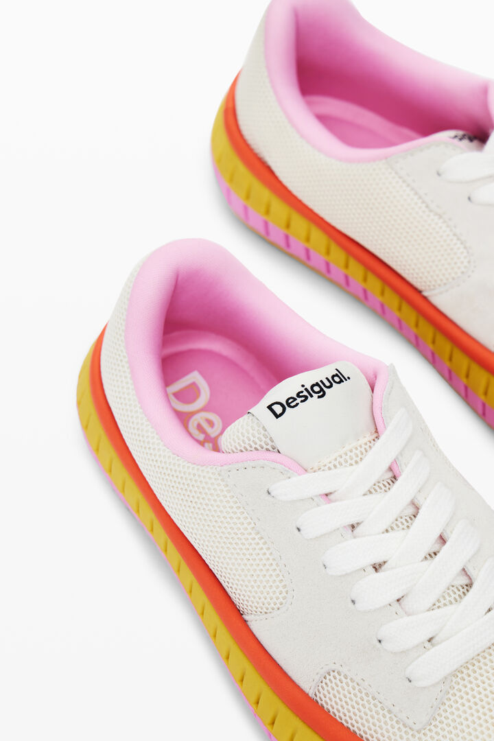 Multicolor sole sneaker | Desigual