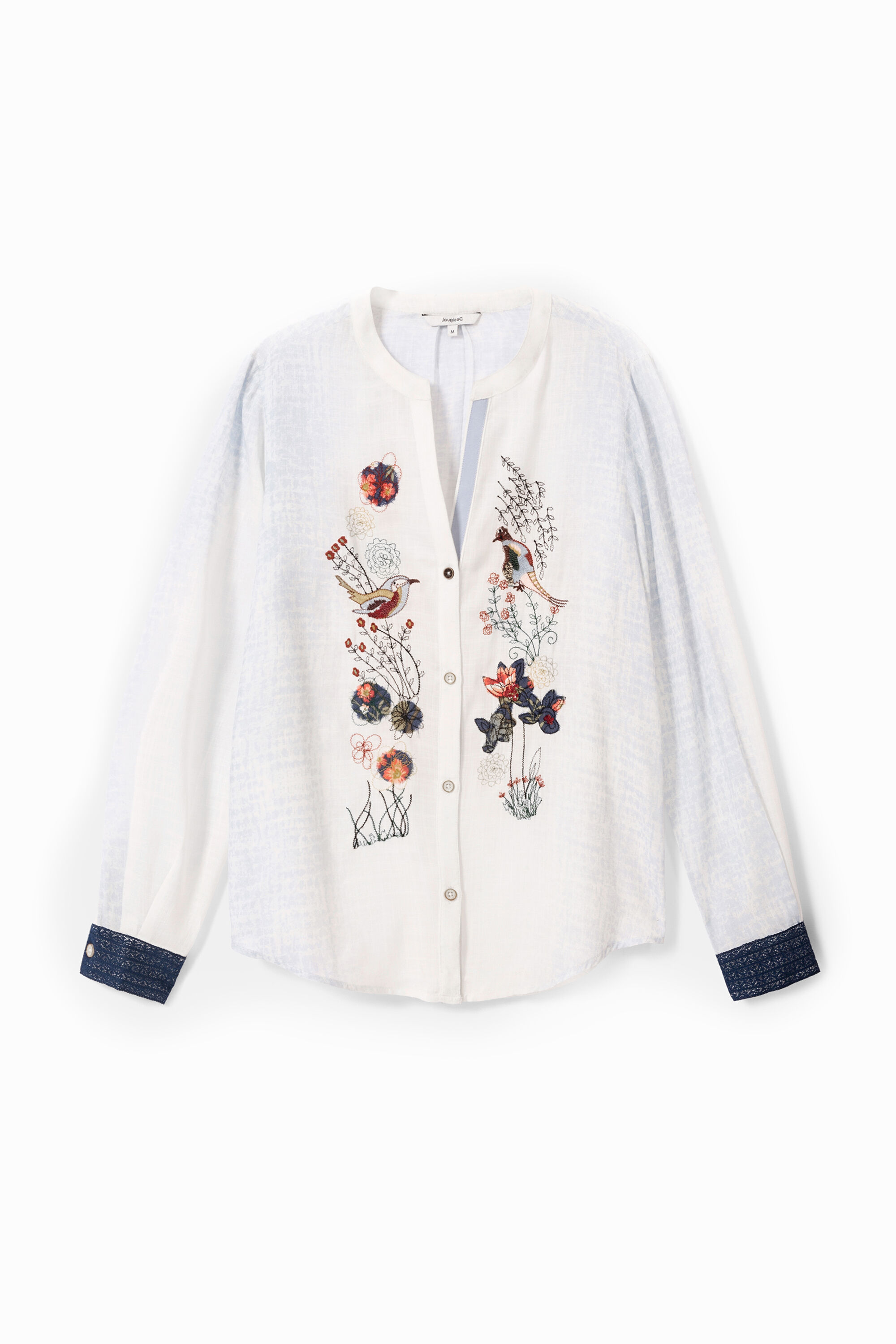 Boho embroideries shirt