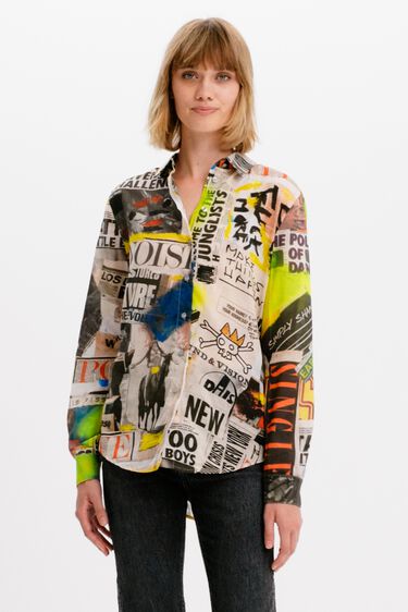 ニュースペーパー シャツ | Desigual