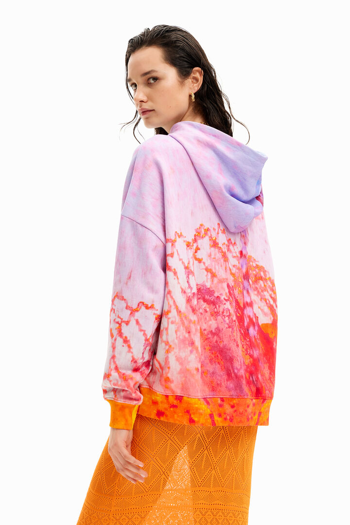 Sudadera capucha fotografía | Desigual
