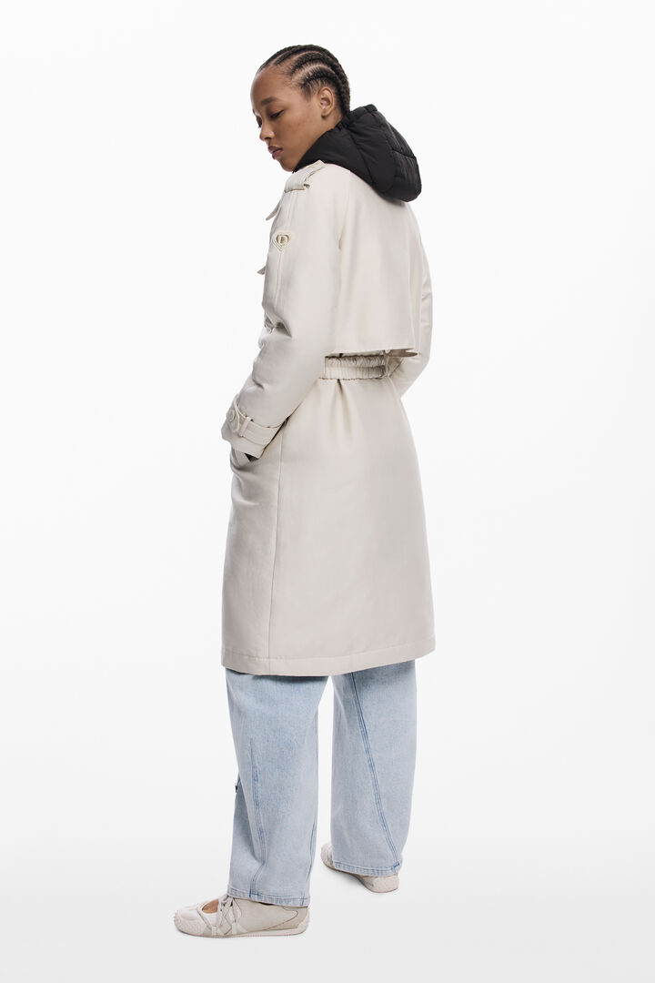 Light long padded jacket | Desigual