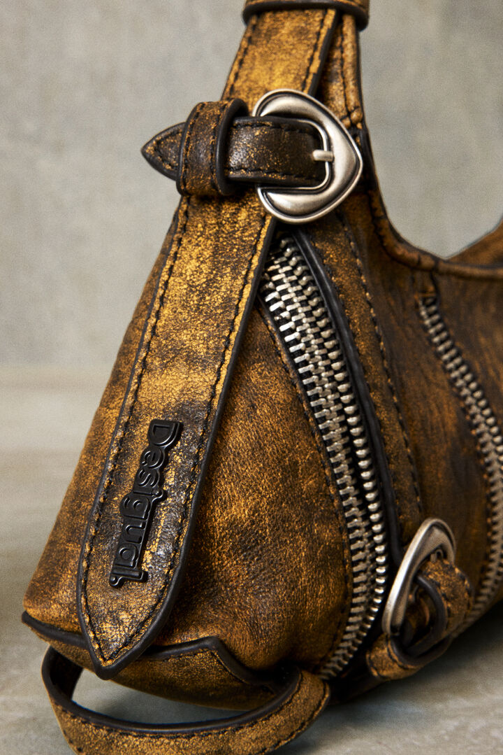 Sac moyen en cuir studio | Desigual