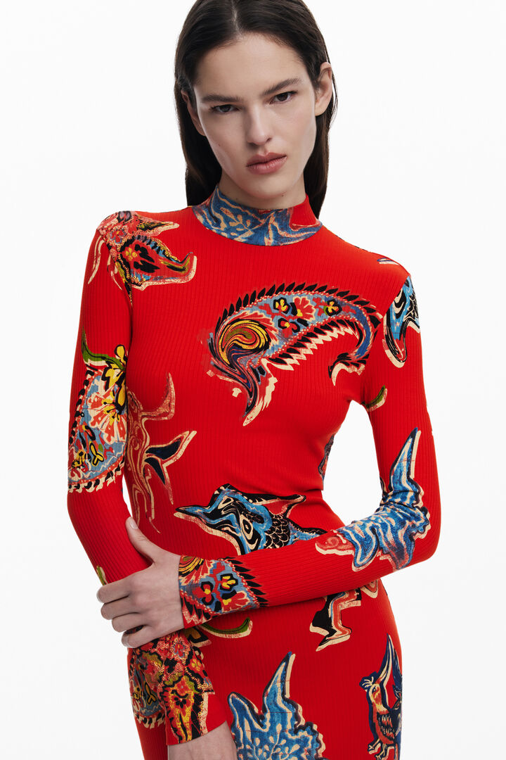 Sukienka zaprojektowana przez Mr. Christian Lacroix | Desigual