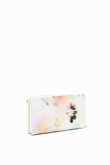 Large out-of-focus wallet | Desigual