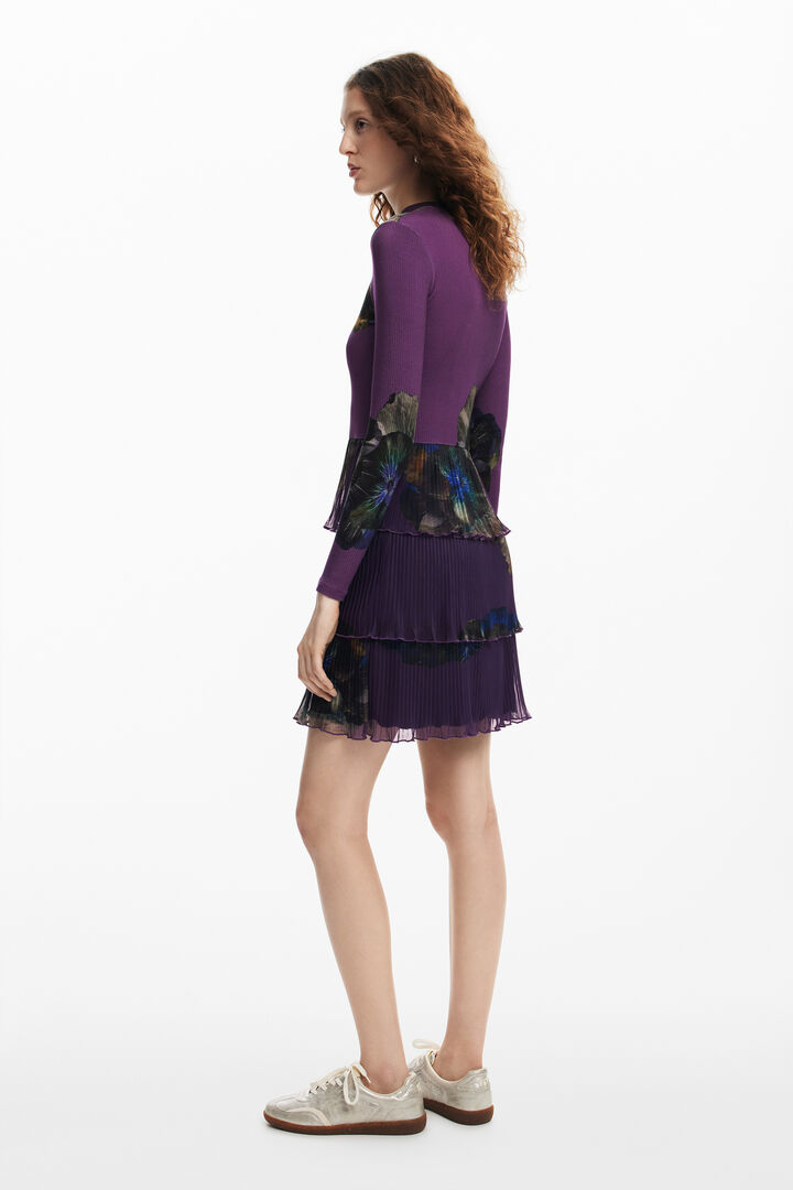 Vestido volantes flores | Desigual