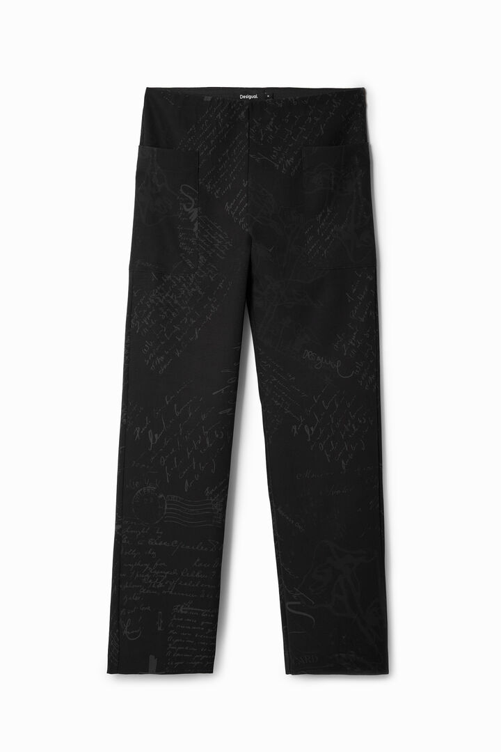 Pantaloni lunghi a righe. | Desigual