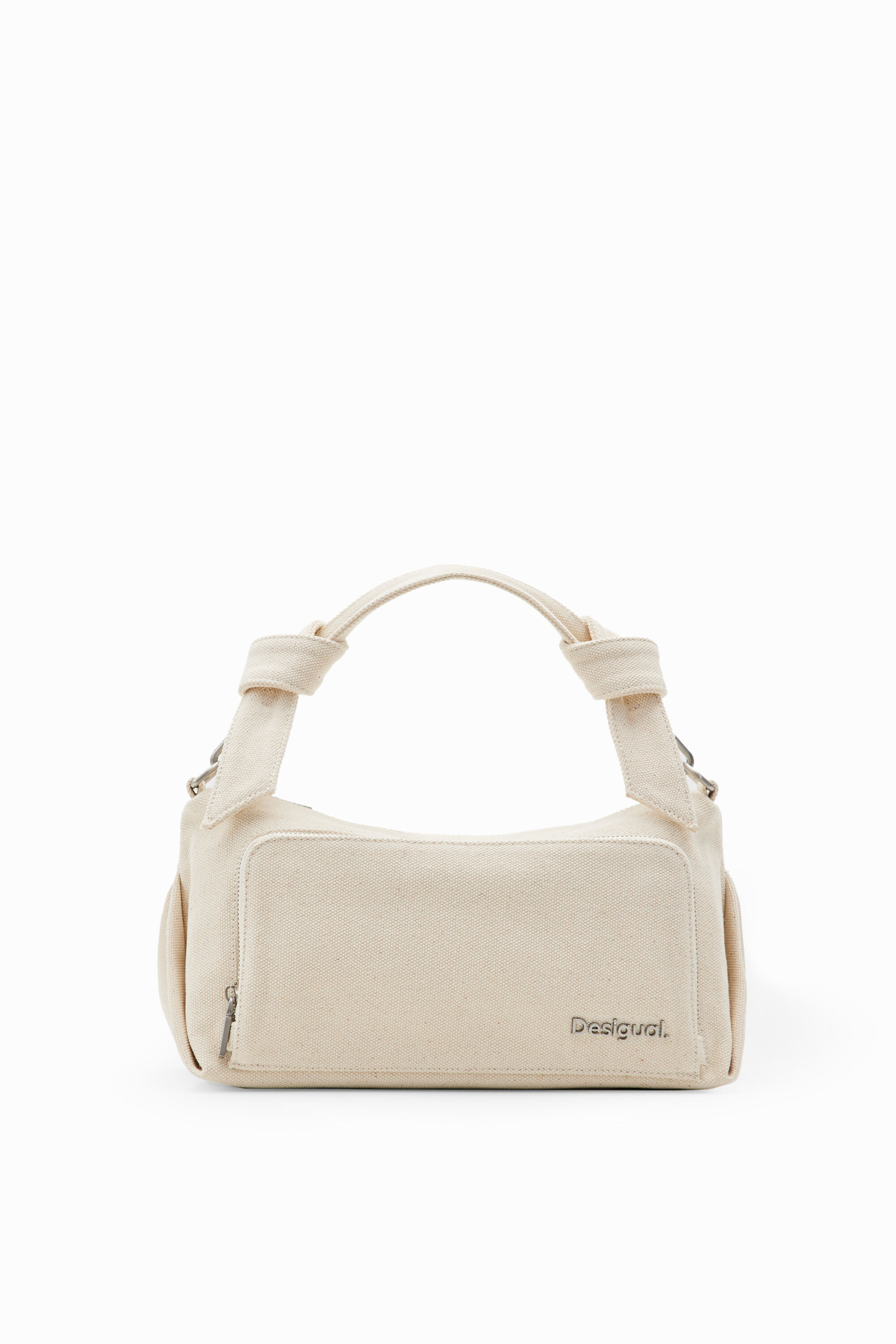 Desigual M plain canvas crossbody bag