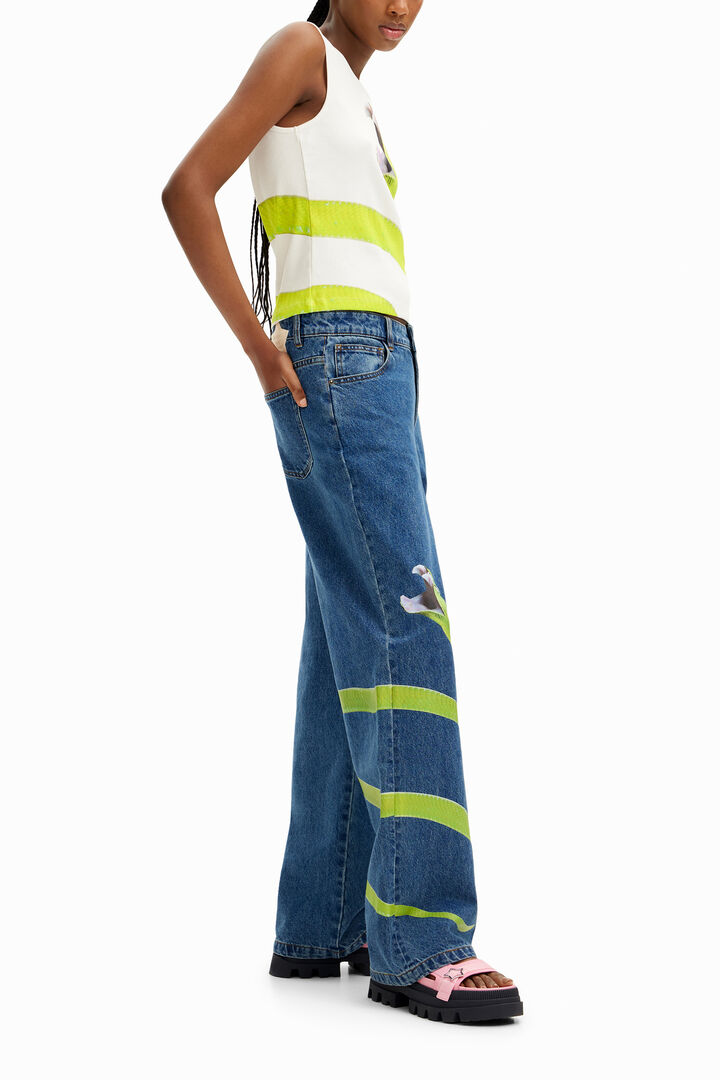 Spodnie jeansowe Tyler McGillivary | Desigual