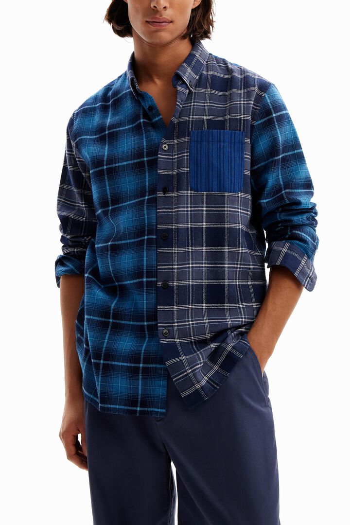 Plaid flannel shirt | Desigual