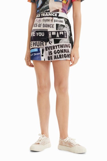 Minifaldilla slim diari | Desigual