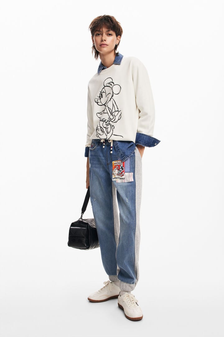 Jogger combinado Mickey Mouse | Desigual