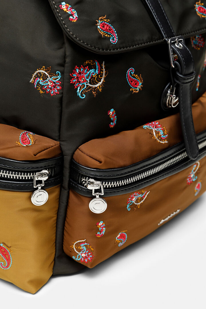 Medium paisley backpack | Desigual