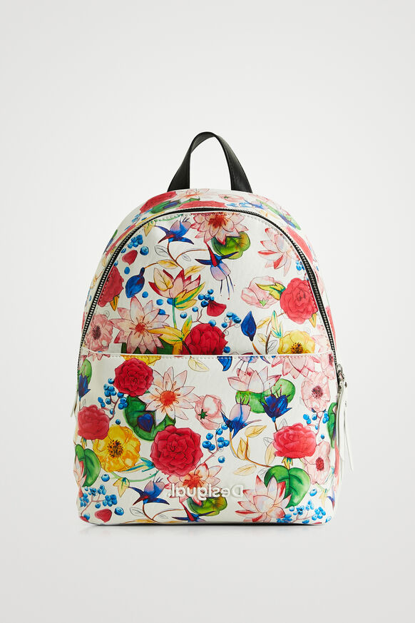 Small floral backpack | Desigual