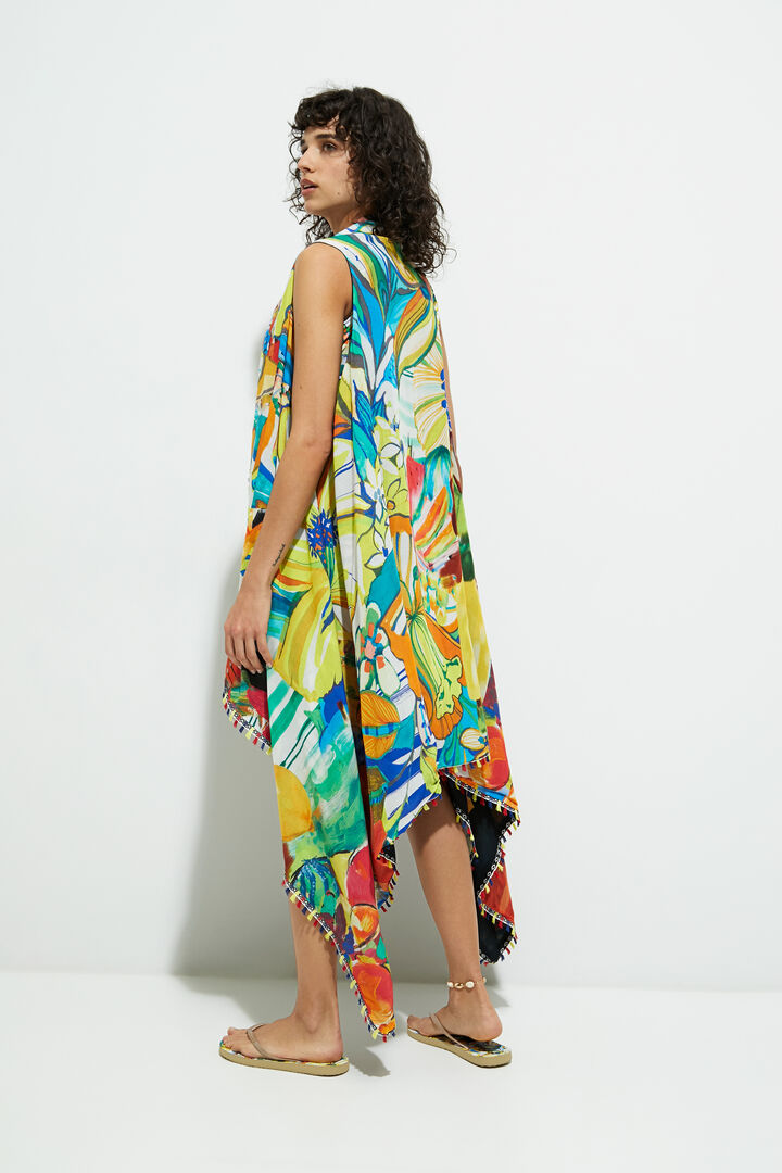 Gilet long de bain réversible | Desigual