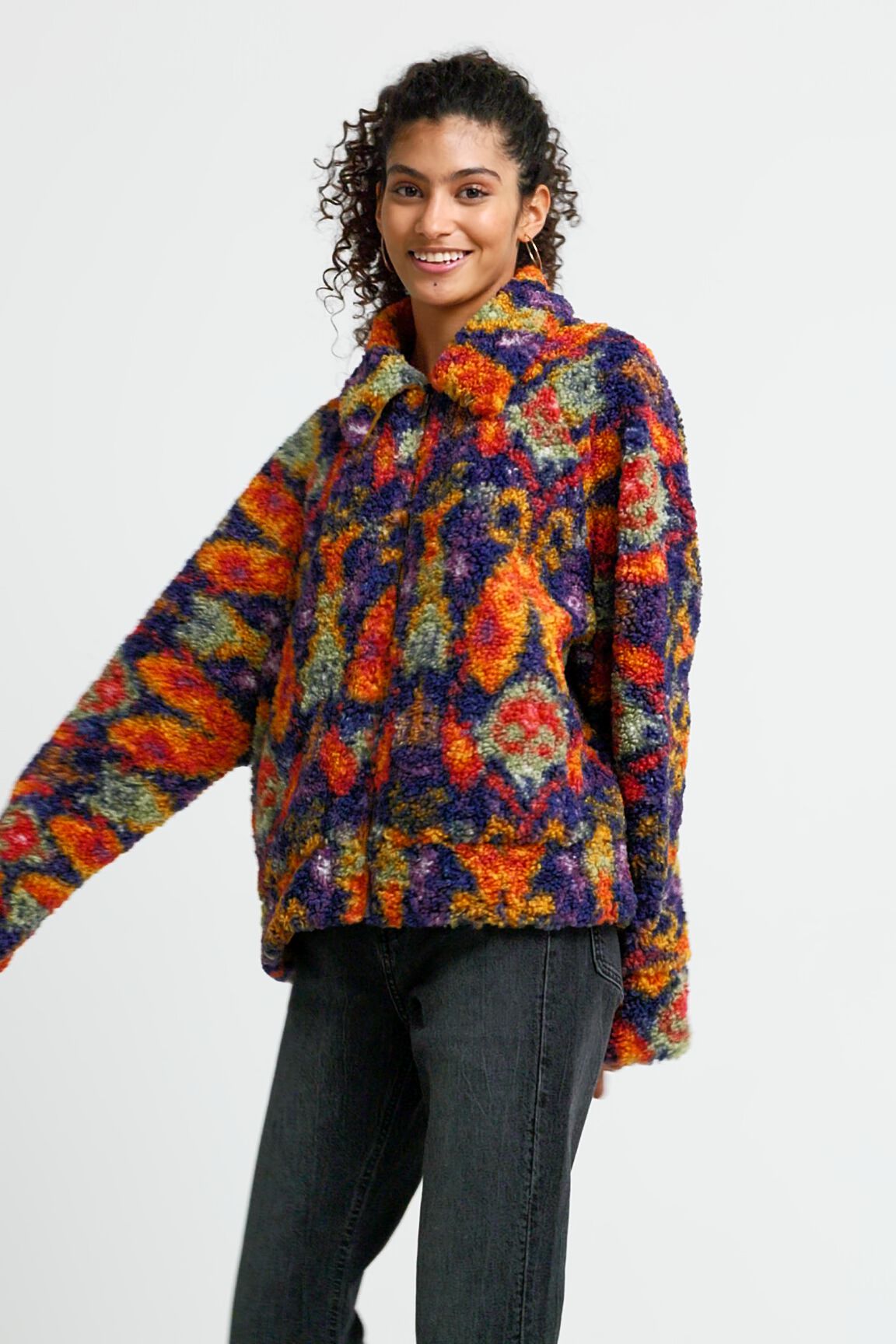 Short jacket fleece