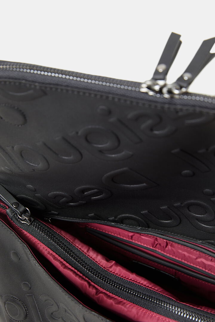 Borsa a tracolla logo in rilievo | Desigual