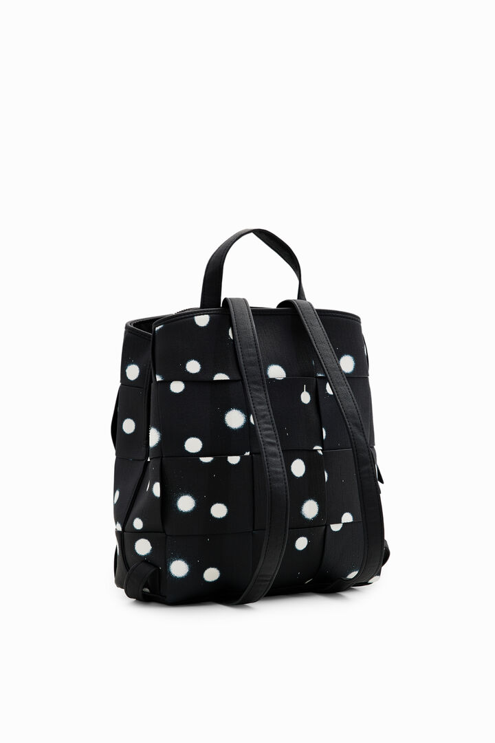 S woven droplets backpack | Desigual