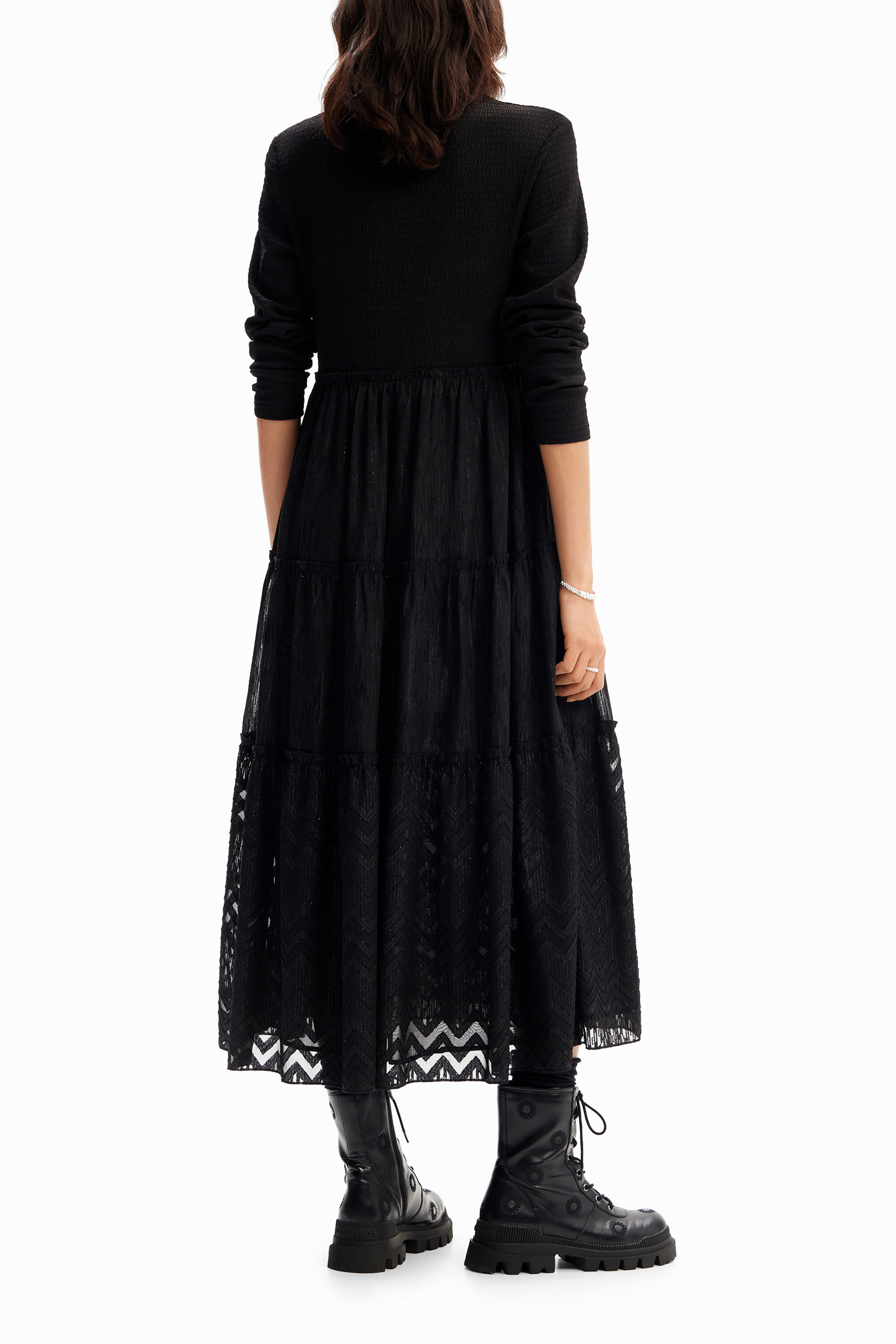 Women s Combination midi dress I Desigual