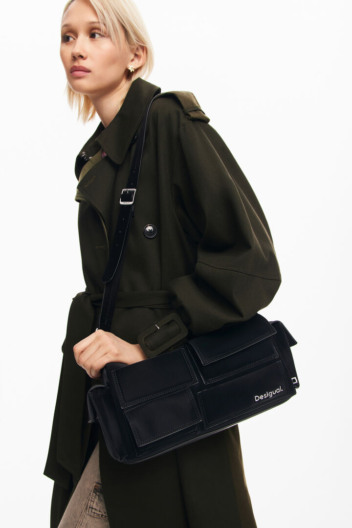 Multi-pocket baguette bag | Desigual