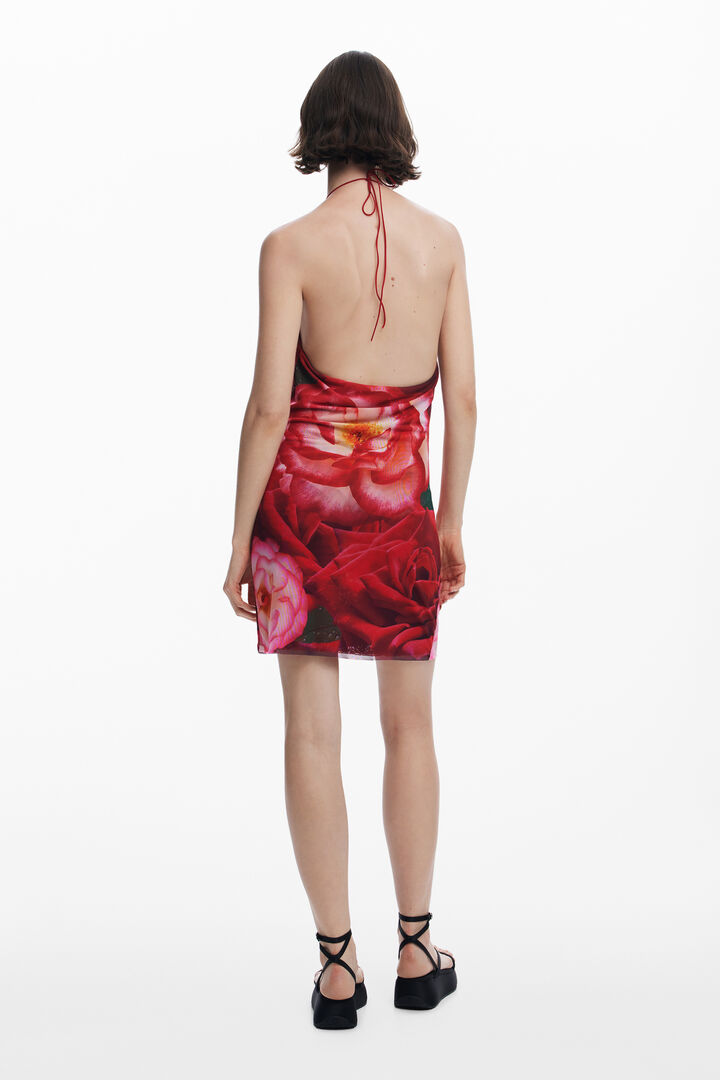 Tyler McGillivary mini floral dress | Desigual