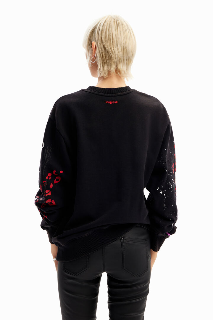 Sudadera splatter The Rolling Stones | Desigual