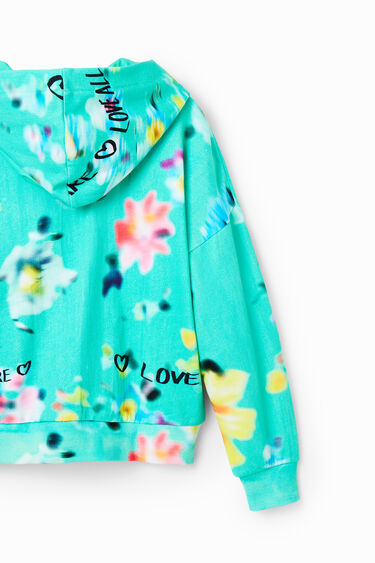 Sudadera oversize desenfocada | Desigual