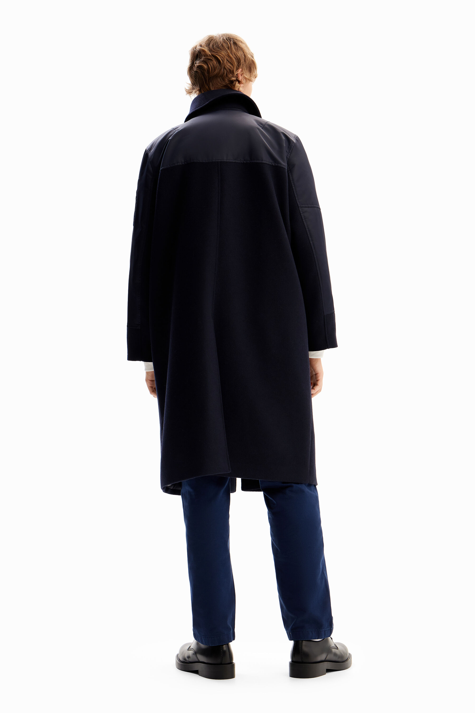 Manteau hybride poches
