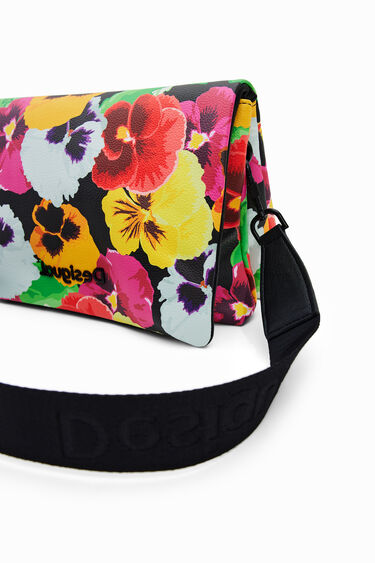 Petit sac à bandoulière fleuri | Desigual