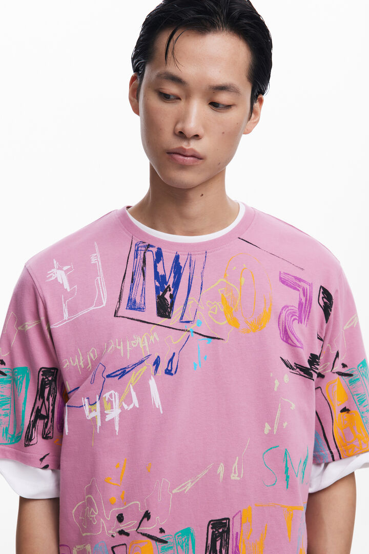 Brushstroke T-shirt | Desigual