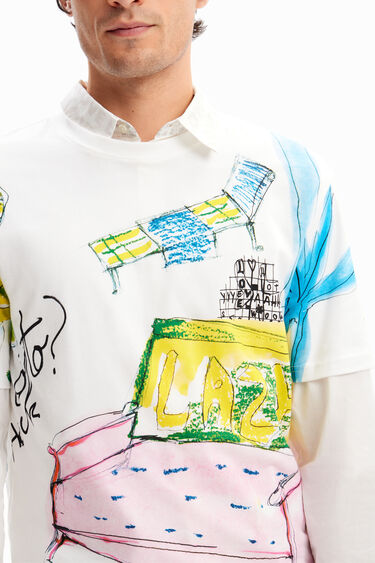 Camiseta manga corta arty | Desigual