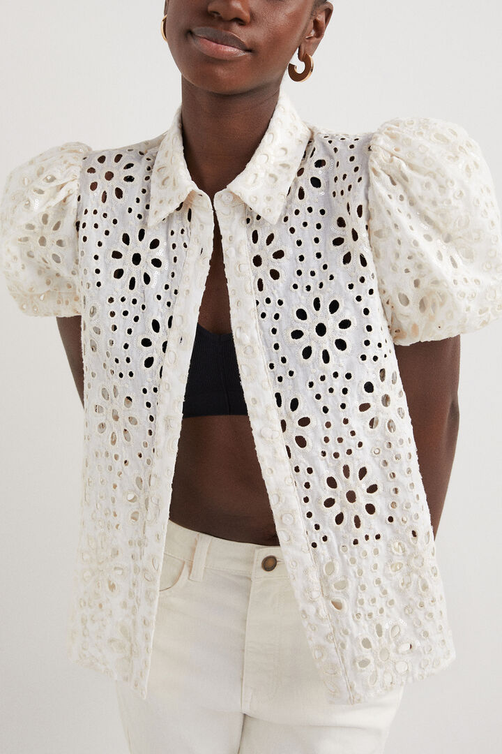 Camisa bordado suizo | Desigual