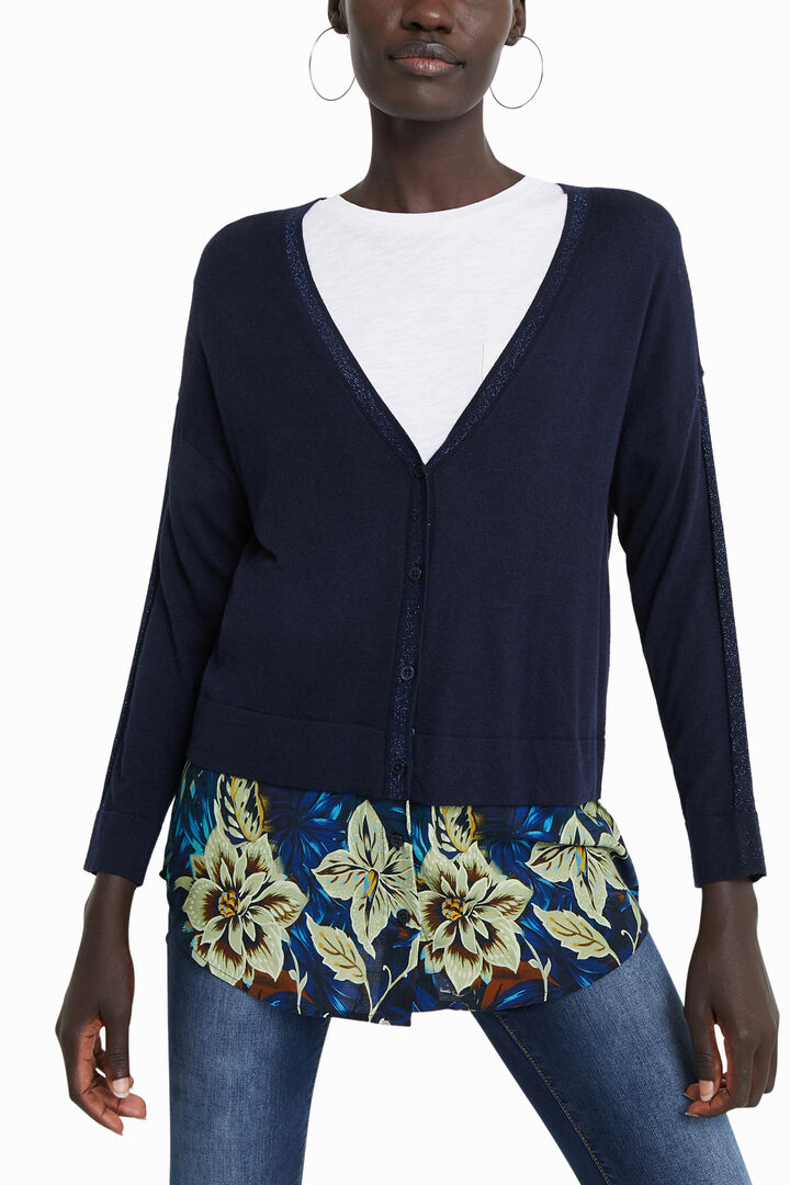 Jersey de tricot con botones | Desigual