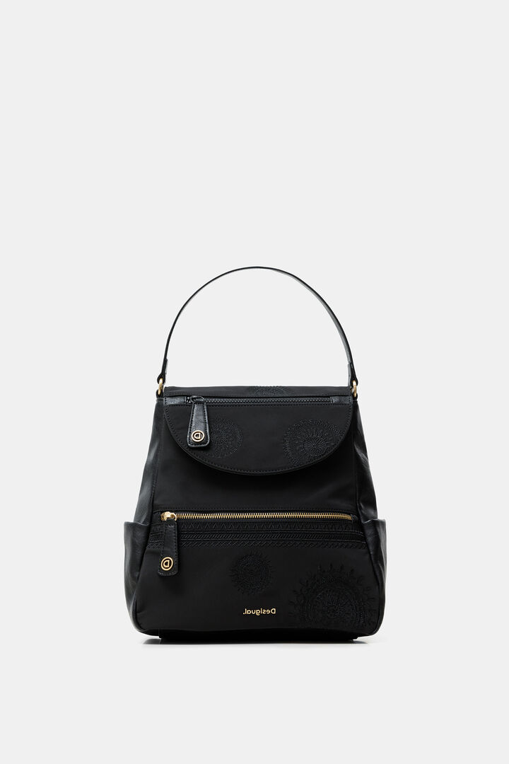 Mochila mediana silueta trapecio | Desigual