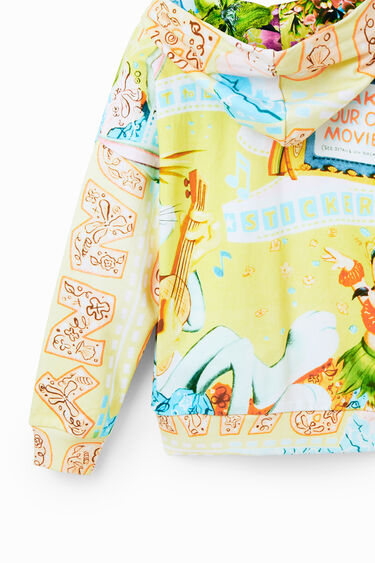 Sweat-shirt oversize Bugs Bunny | Desigual