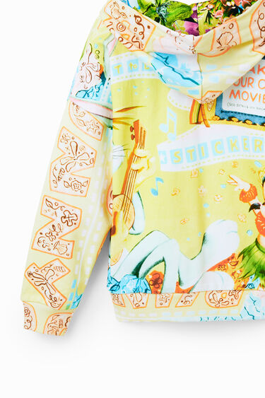 Felpa oversize Bugs Bunny | Desigual