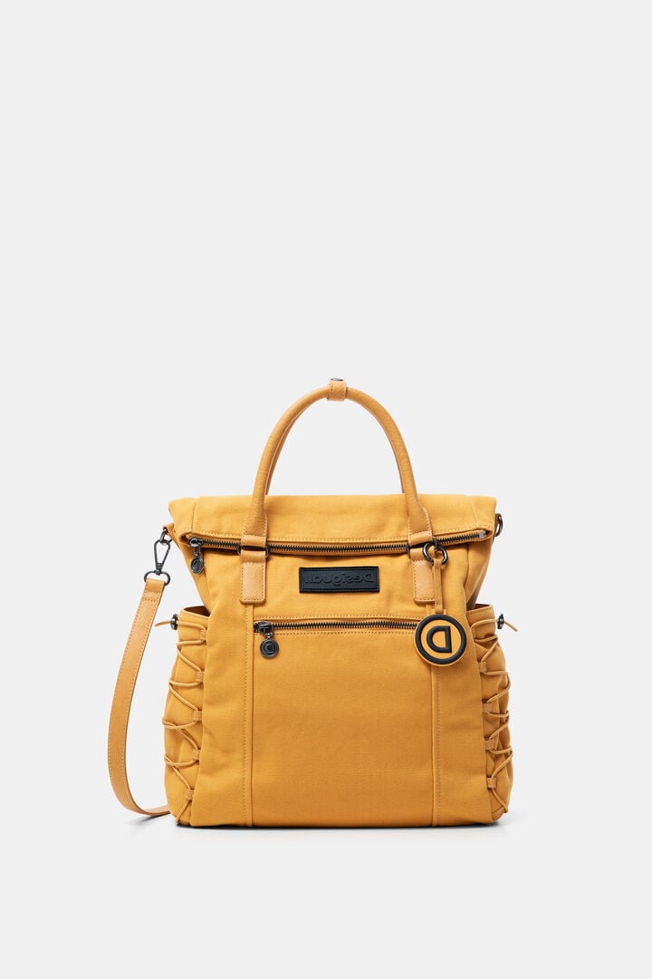 Square canvas backpack | Desigual