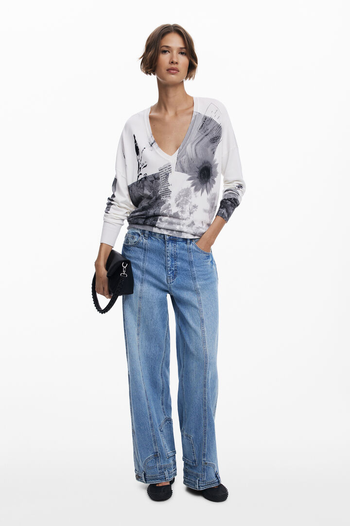 Jersey fino collage | Desigual