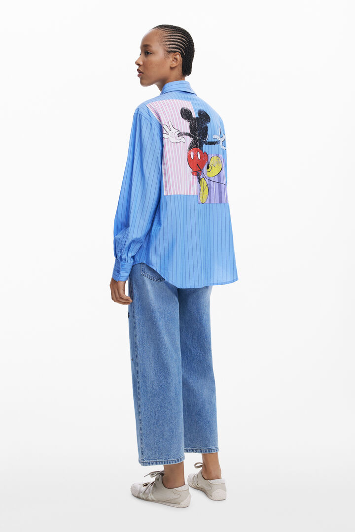 Chemise à rayures Mickey™ | Desigual