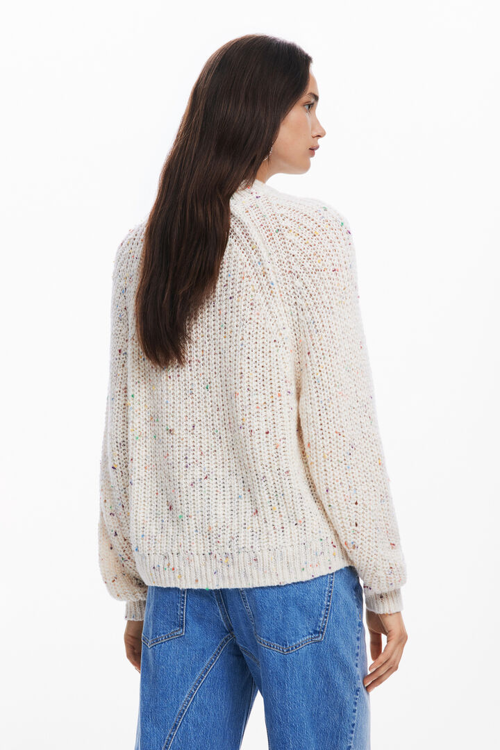Oversized knit sweater | Desigual