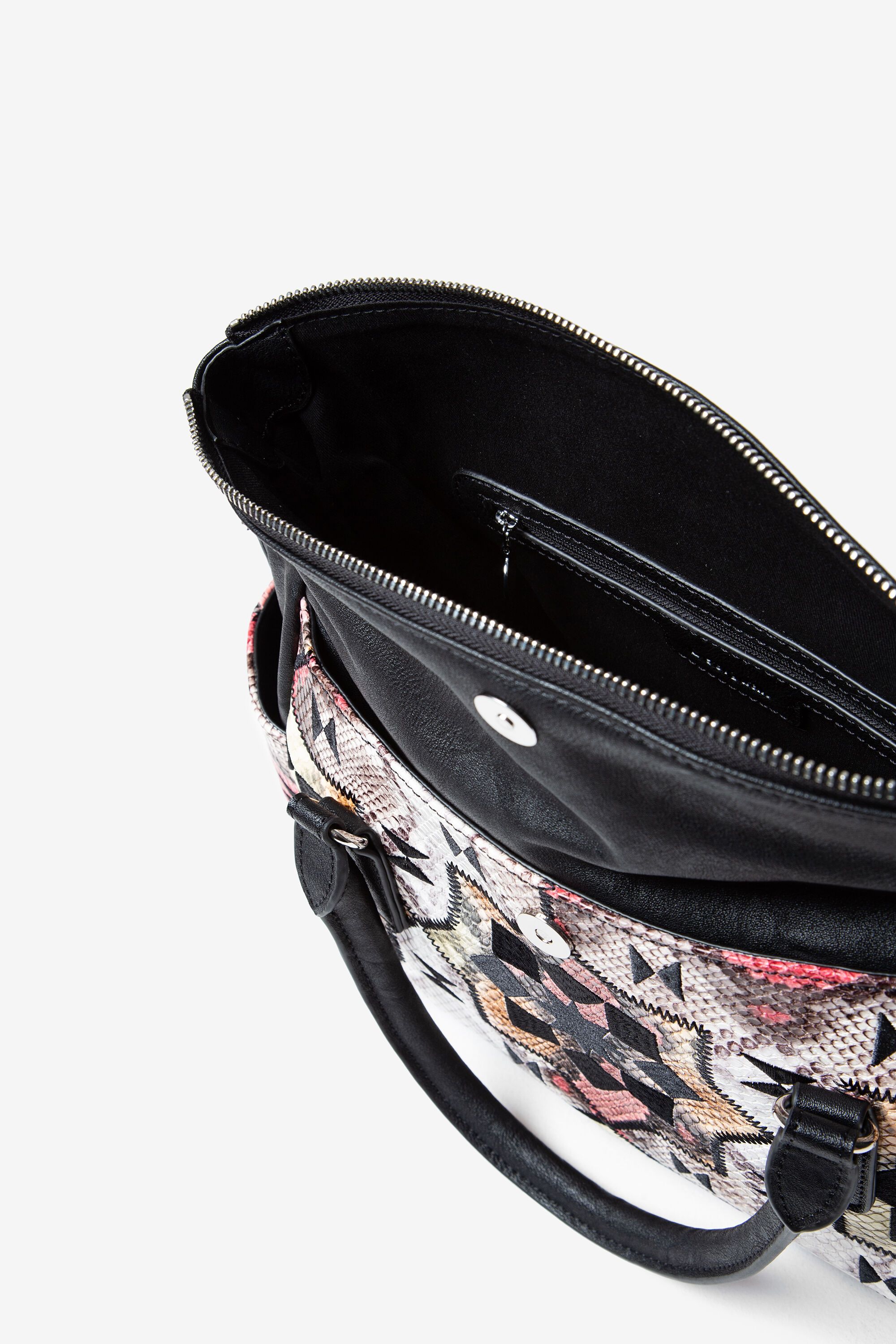 Sac imitation peau de reptile