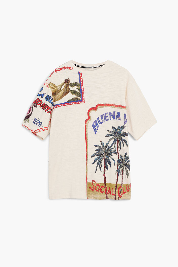 BuenaVida postcard T-shirt | Desigual