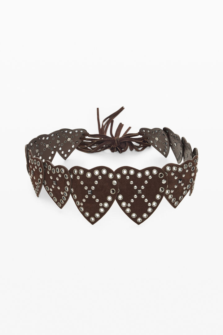 Belt chains heart