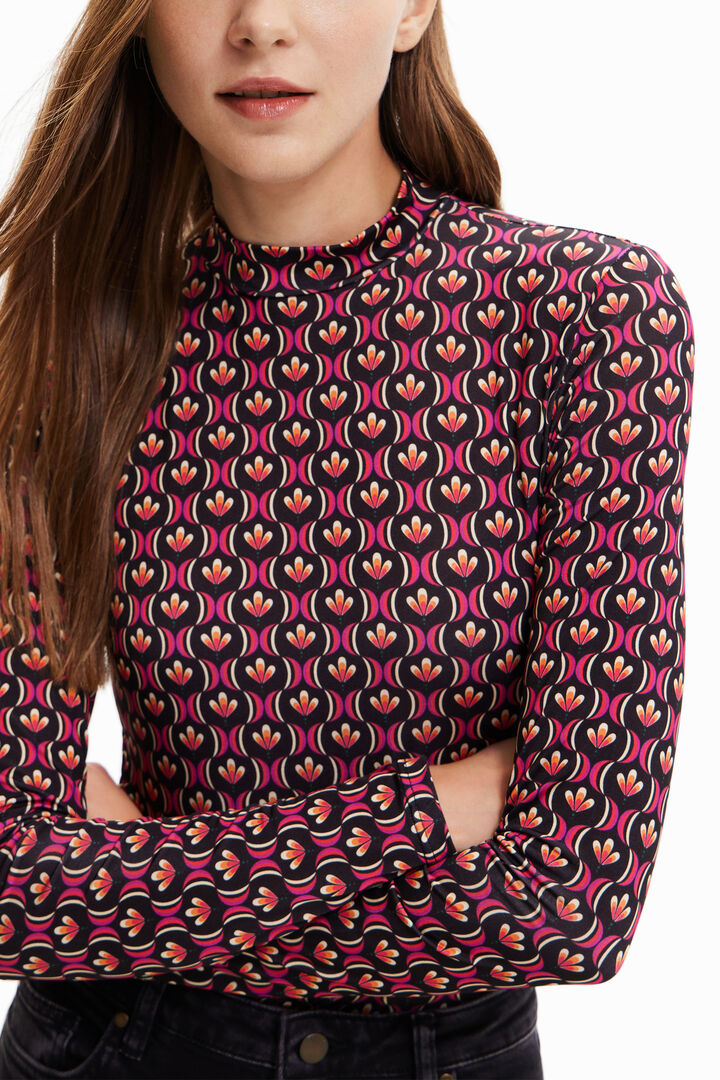 Retro geometricky vzorované body | Desigual