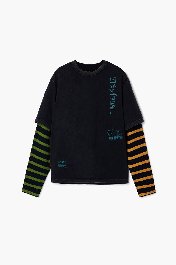 Camiseta doble manga | Desigual